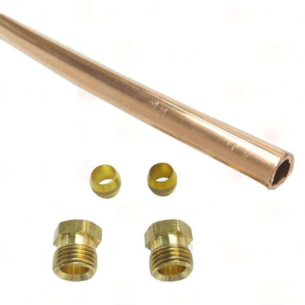KIT TUBO DE COBRE Ø6x4mm