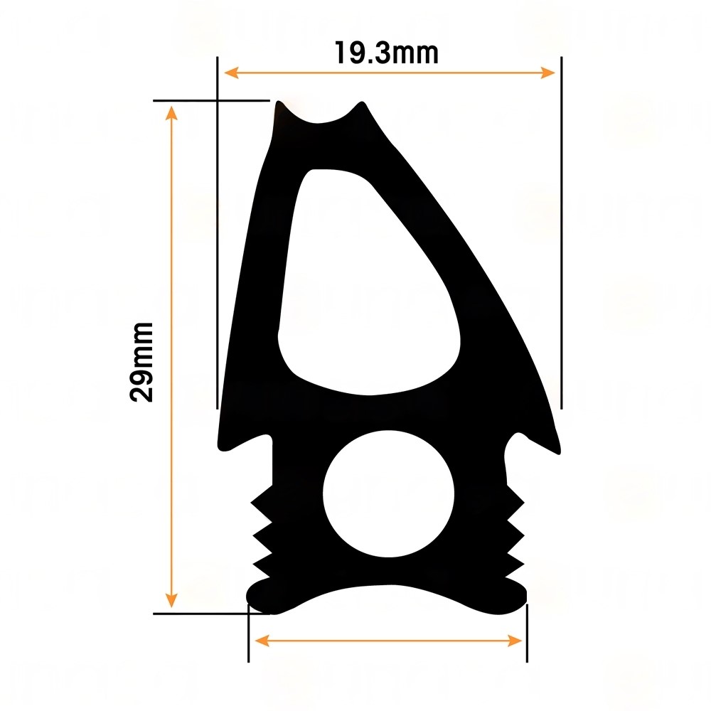 BURLETE HORNO 1410x690MM