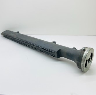 QUEMADOR TIPO FLAUTA DE FIERRO COLADO 53CM