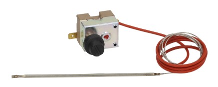 TERMOSTATO DE SEGURIDAD TEMP. DESCONEXIÓN 318°C 1 POLOS 16A SONDA Ø 3MM SONDA L 137MM