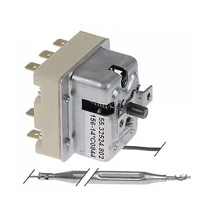 TERMÓSTATO TEMP. DESCONEXIÓN 156°C 3 POLOS 20A SONDA Ø 6MM SONDA L 87MM CAPILAR 1490MM