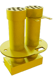 QUEMADOR CAÑON DOBLE MODELOS PRO120 Y PRO140-160 ITALIA FORNI